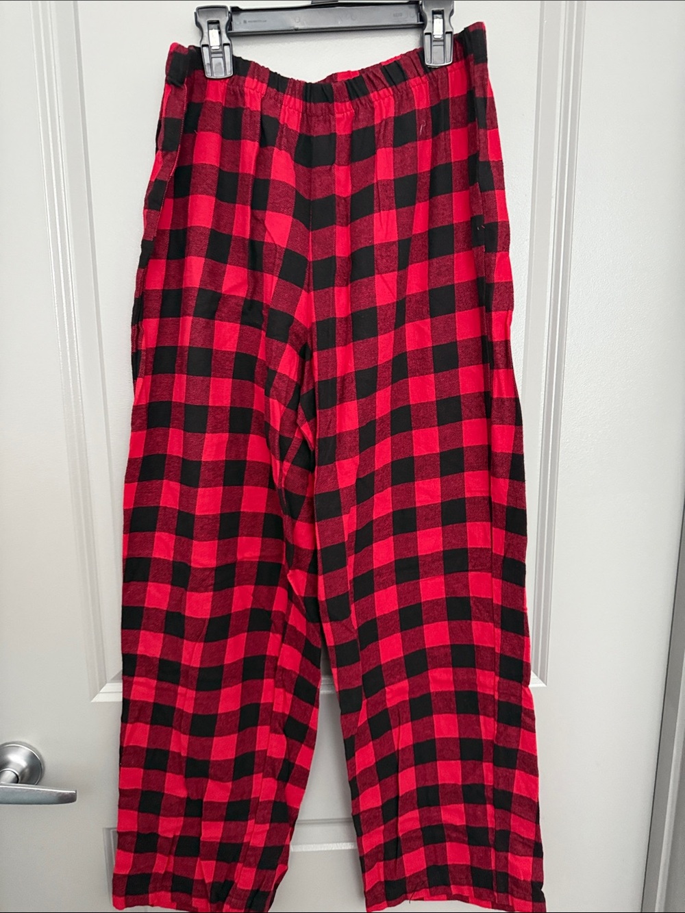 Charter Club Red and Black Buffalo Plaid Pajama Pants